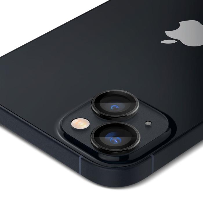 Bild 4, Spigen Spigen iPhone 14 / 14 Plus 2-PACK Optik.tR 