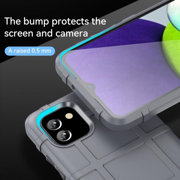 Bild 4,  Samsung Galaxy A03 Skal Solid Grå - Teknikhallen.se