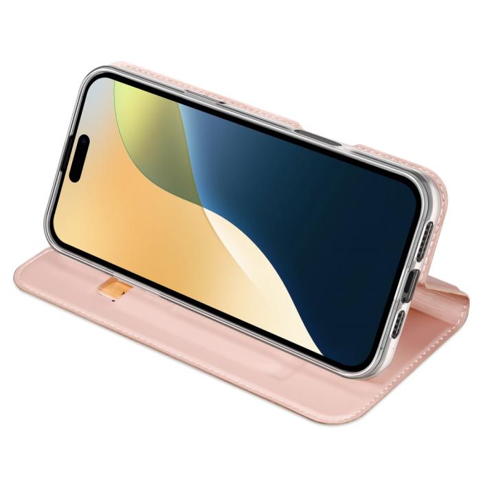 Bild 3, DUX DUCIS DUX DUCIS iPhone 16 Plus Fodral Skin Pro Series Roséguld - Teknikhallen.se
