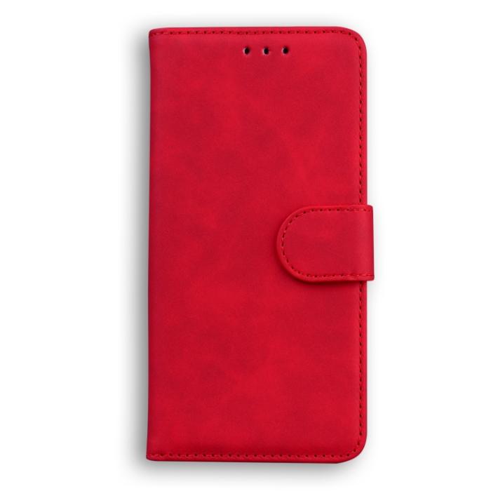 Bild 2,  Xiaomi 12 Pro Fodral Skin Touch Röd - Teknikhallen.se