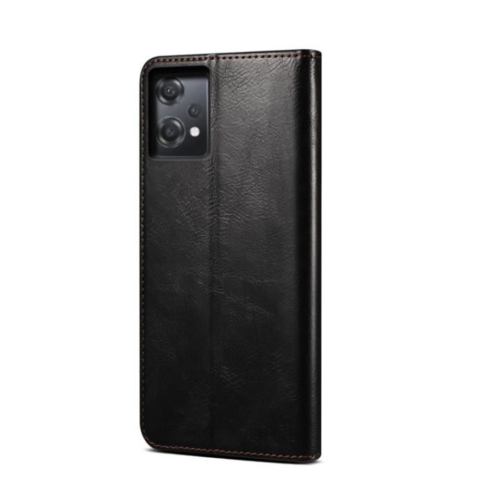 Bild 3,  OnePlus Nord CE 2 Lite 5G Fodral Oil Wax Svart - Teknikhallen.se