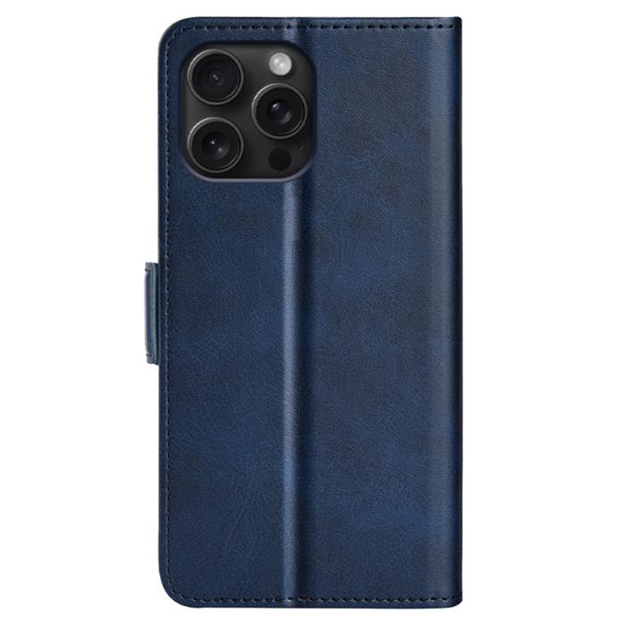 Bild 6,  iPhone 16 Pro Fodral Med Magnetisk Stängning Blå - Teknikhallen.se