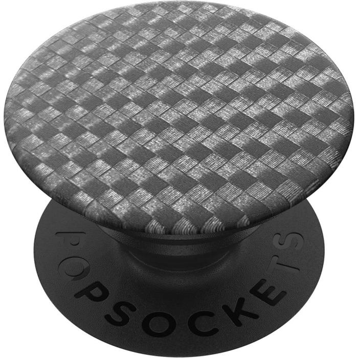 Bild 3, PopSockets PopSockets Avtagbart Grip med Ställfunktion Carbonite Weave - Teknikhallen.se