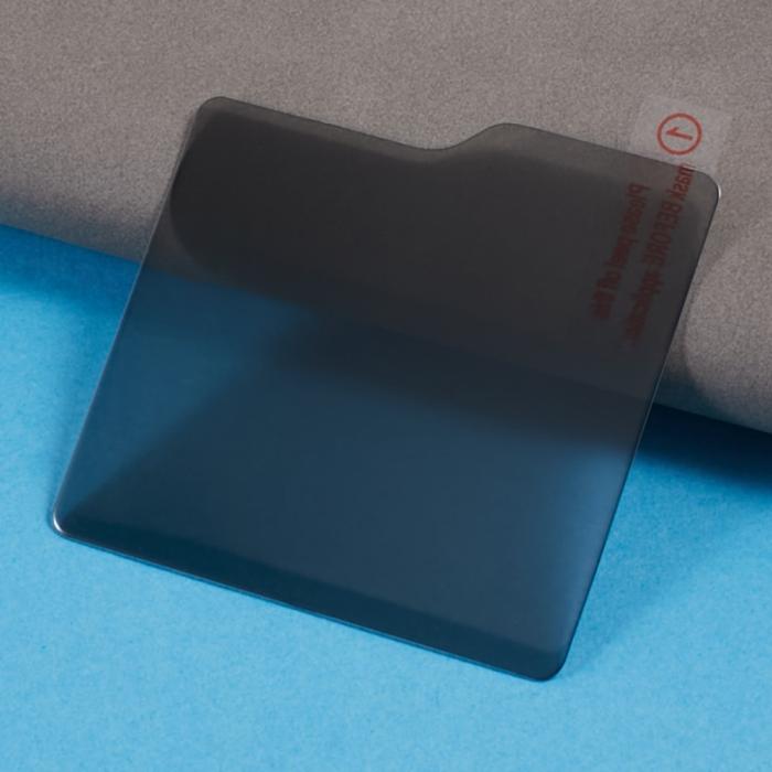 Bild 3,  Galaxy Z Flip 6 / 7 FE Skärmskydd Heltäckande Härdat Glas Privacy - Teknikhallen.se