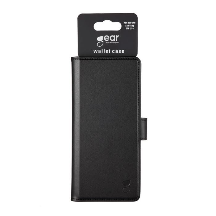 Bild 2, Gear GEAR Samsung Galaxy S10 Lite Fodral Läder Svart - Teknikhallen.se