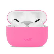 holdit holdit Silikonfodral AirPods Pro Nyg&aring;rd Bright Pink - Teknikhallen.se