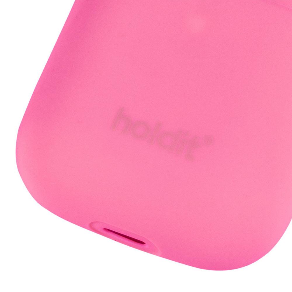 holdit holdit Silikonfodral AirPods Nygård Bright Pink - Teknikhallen.se