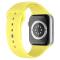 ColorPop Apple Watch 38/40/41 mm Silikon Armband (M/L) Gul - Teknikhallen.se