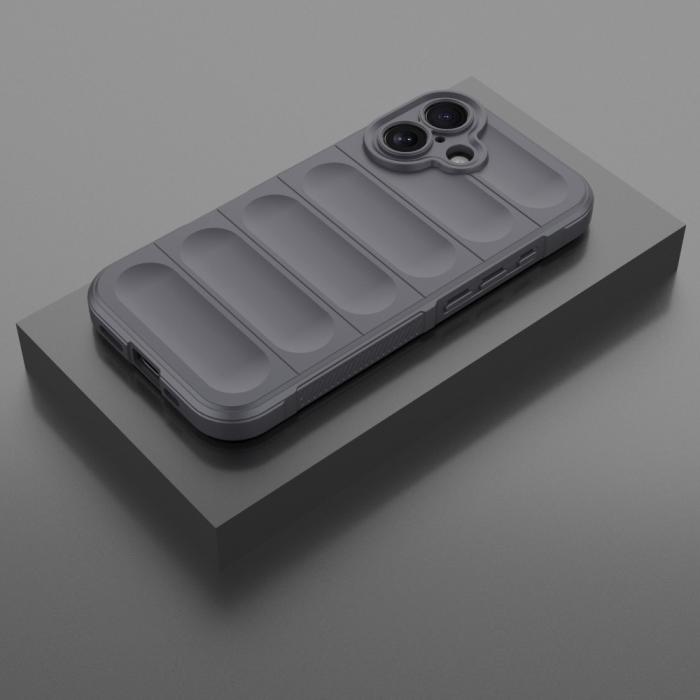 Bild 3,  iPhone 16 Skal Magic Shield Grå - Teknikhallen.se