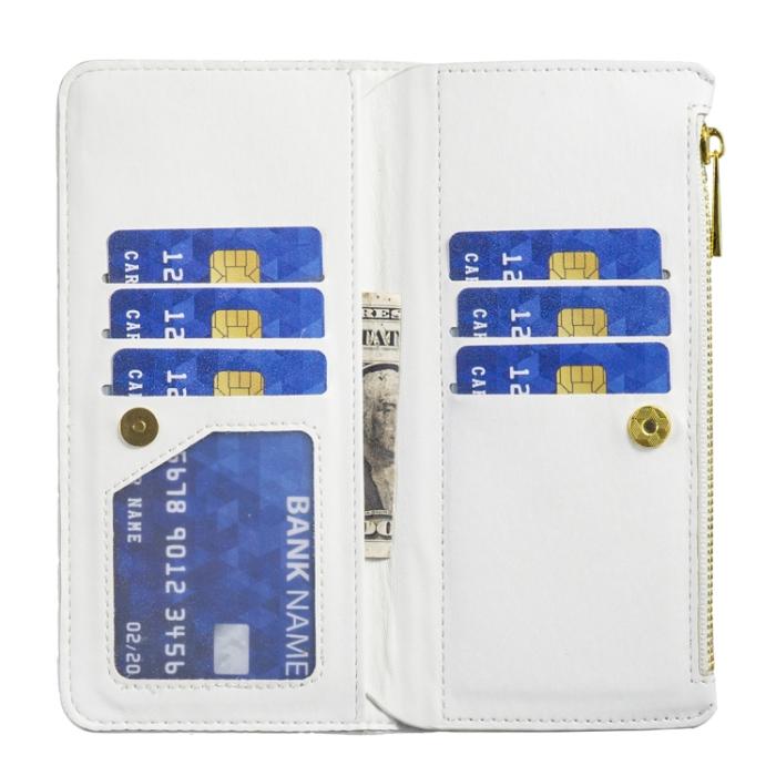 Bild 6, BINFEN BINFEN Xiaomi 13 Lite 5G Fodral Diamond Multifunktionell Vit - Teknikhallen.se