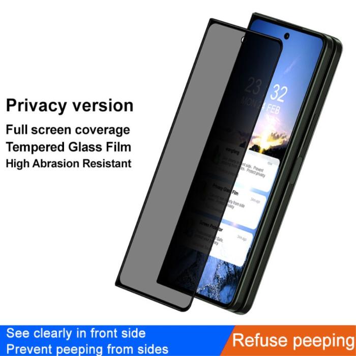 Bild 3, IMAK IMAK Galaxy Z Fold 5 Skärmskydd Härdat Glas Privacy - Teknikhallen.se