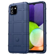  Samsung Galaxy A03 Skal Solid Bl&aring; - Teknikhallen.se