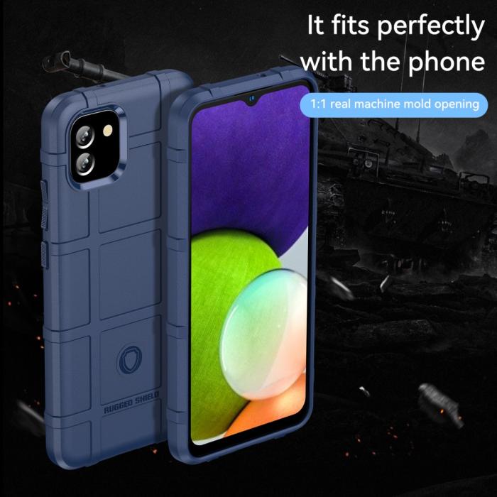 Bild 2,  Samsung Galaxy A03 Skal Solid Blå - Teknikhallen.se