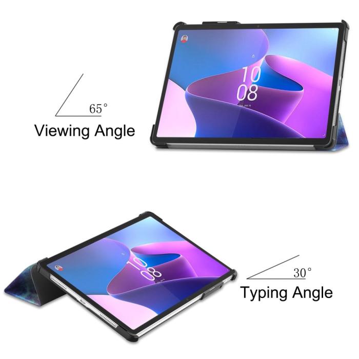 Bild 6,  Lenovo Tab P11 Pro Gen 2 Fodral Tri-Fold Cosmic Space - Teknikhallen.se