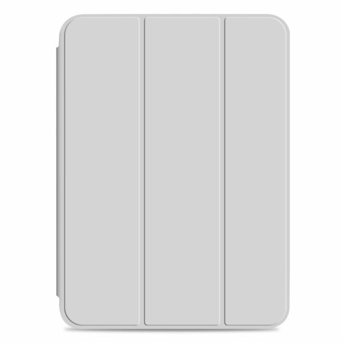 Bild 2,  iPad Mini 2024/2021 Fodral Slim Tri-Fold Pennhållare Grå - Teknikhallen.se