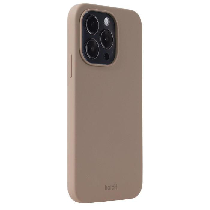Bild 2, holdit holdit iPhone 14 Pro Mobilskal Silikon Mocha Brown - Teknikhallen.se