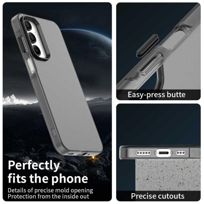 Bild 3,  Samsung Galaxy A36 5G/A56 5G Skal Hybrid Matt Svart - Teknikhallen.se