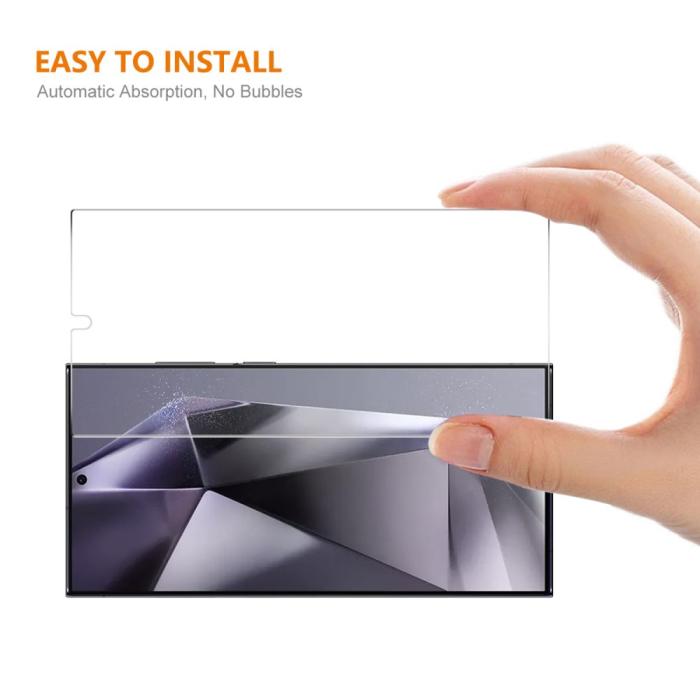 Bild 6, ENKAY ENKAY Samsung Galaxy S25 Ultra Skärmskydd Härdat Glas - Teknikhallen.se