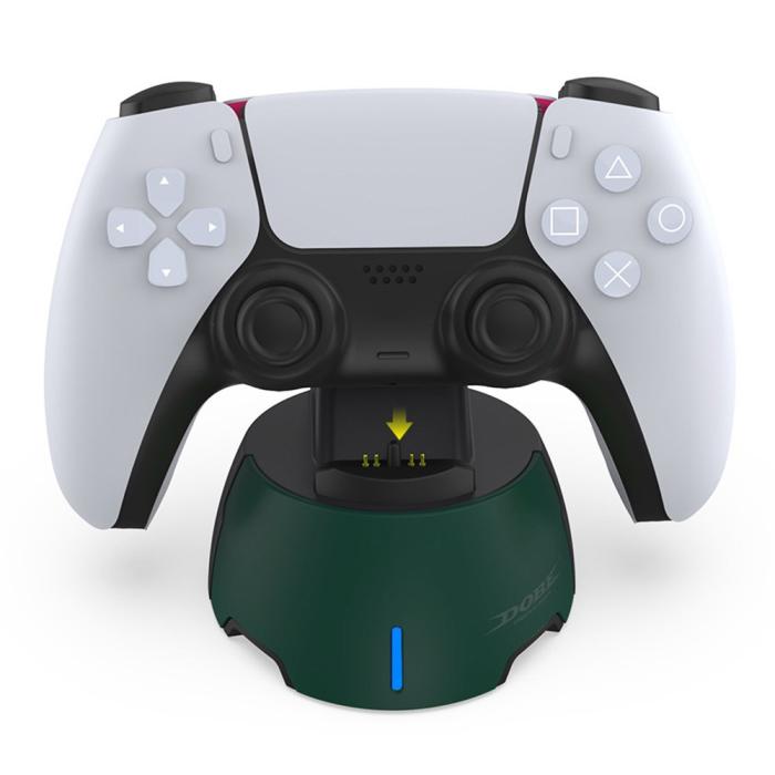 Bild 2, DOBE DOBE Sony Playstation PS5 Laddstation Grön - Teknikhallen.se