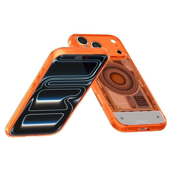 Bild 5, Spigen Spigen iPhone 18 Pro Max / 17 Pro Max Skal MagSafe Tangerine - Teknikhallen.se