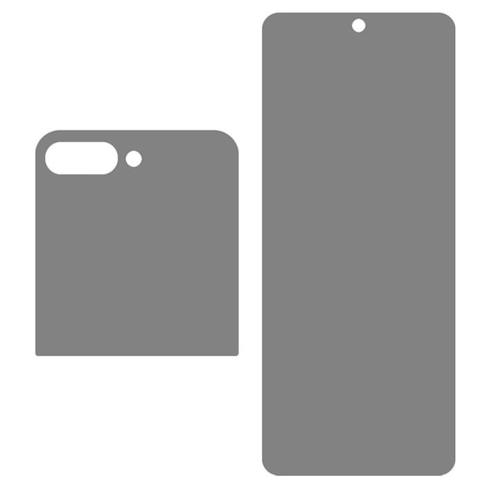 Bild 2,  Galaxy Z Flip 6 / 7 FE Skärmskydd Heltäckande Privacy - Teknikhallen.se