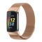  Fitbit Charge 6 / 5 Metall Armband Milanese Loop Roséguld - Teknikhallen.se