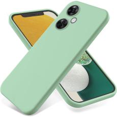  OnePlus Nord CE 3 Lite 5G Skal Liquid Silikon Gr&ouml;n - Teknikhallen.se