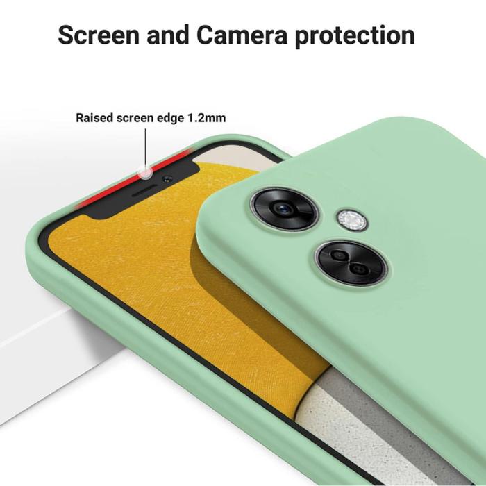 Bild 4,  OnePlus Nord CE 3 Lite 5G Skal Liquid Silikon Grön - Teknikhallen.se