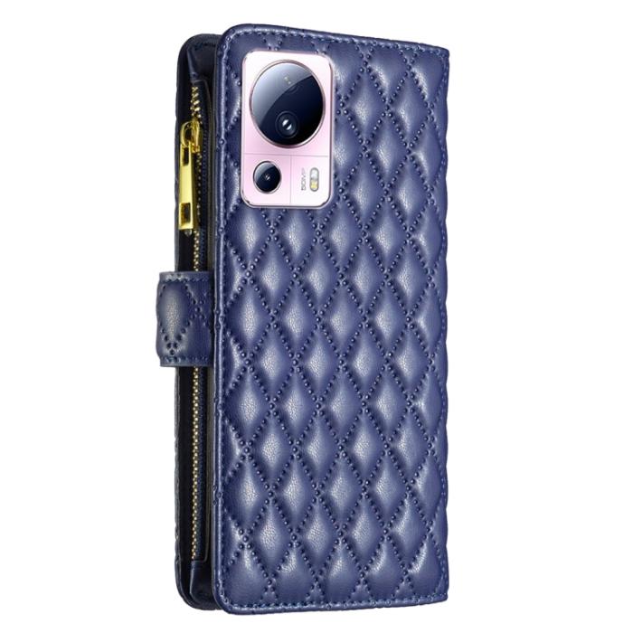 Bild 3,  Xiaomi 13 Lite 5G Fodral Diamond Multifunktionell Blå - Teknikhallen.se
