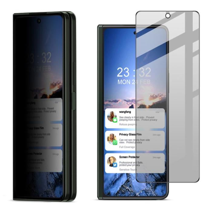 Bild 4, IMAK IMAK Galaxy Z Fold 5 Skärmskydd Härdat Glas Privacy - Teknikhallen.se