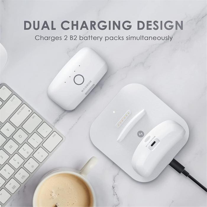 Bild 4, BOBOVR BOBOVR Laddstation Inkl. 5200 mAh B2 Batteripaket Vit - Teknikhallen.se
