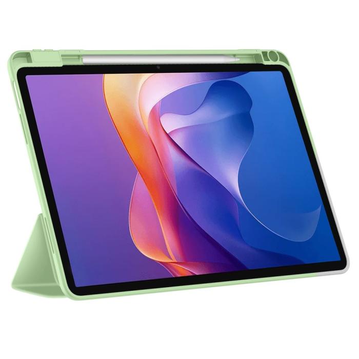 Bild 4, Tech-Protect Tech-Protect Xiaomi Redmi Pad 2 Fodral SmartCase Pennhållare Grön - Teknikhallen.se