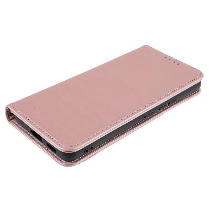 Bild 4,  Samsung Galaxy A53 5G Fodral Skin Touch Med Kortfack Roséguld - Teknikhallen.se