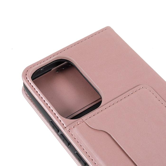 Bild 6,  Samsung Galaxy A53 5G Fodral Skin Touch Med Kortfack Roséguld - Teknikhallen.se