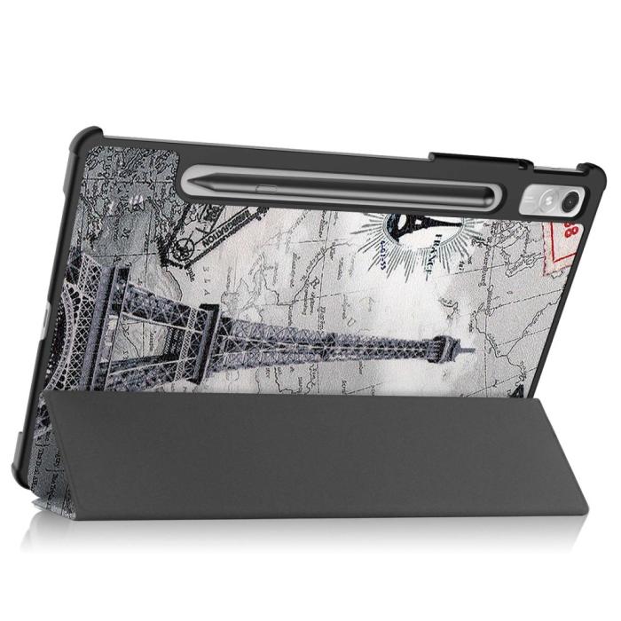 Bild 4,  Lenovo Tab P11 Pro Gen 2 Fodral Tri-Fold Eiffeltornet - Teknikhallen.se