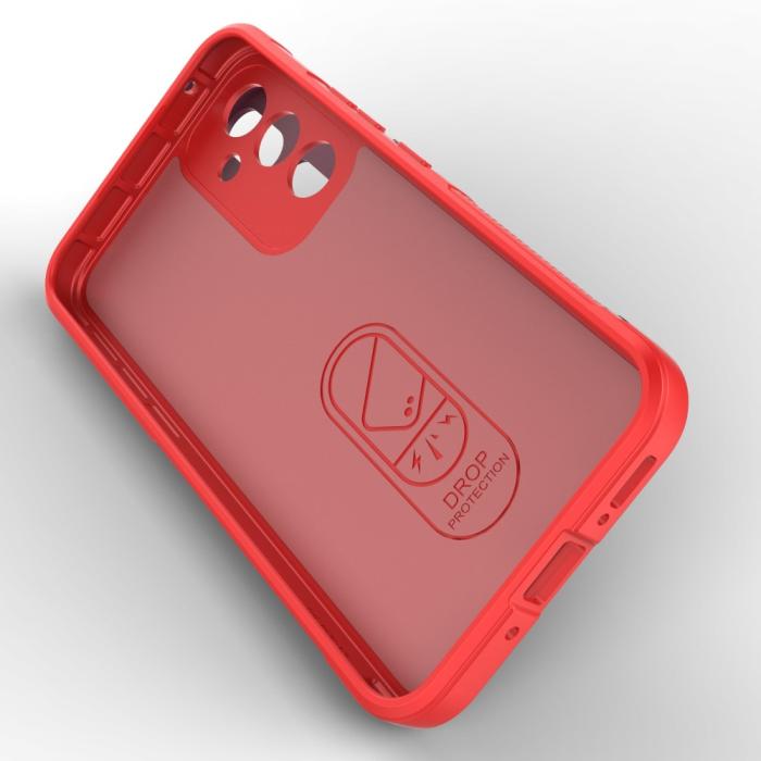 Bild 4,  Samsung Galaxy A54 5G Skal Magic Shield TPU Röd - Teknikhallen.se