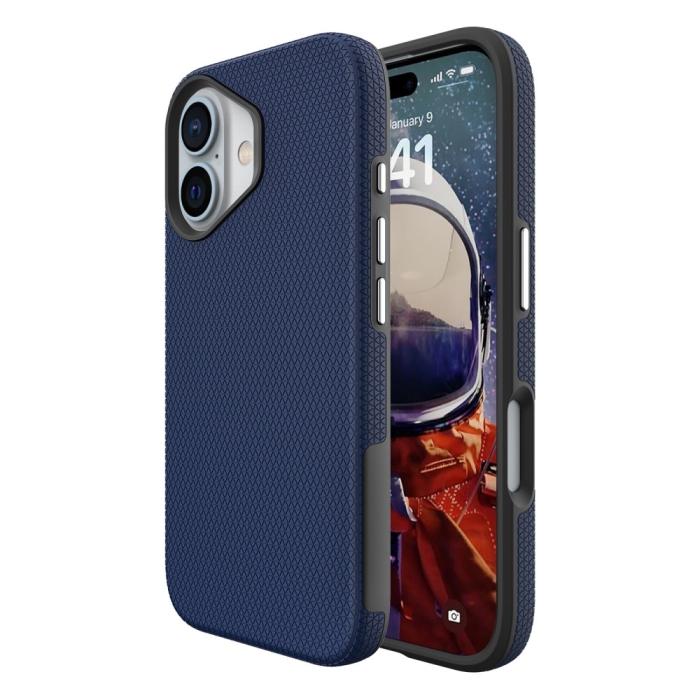 Bild 2,  iPhone 16 Plus Skal Xtreme Shockproof Hybrid Mörk Blå - Teknikhallen.se