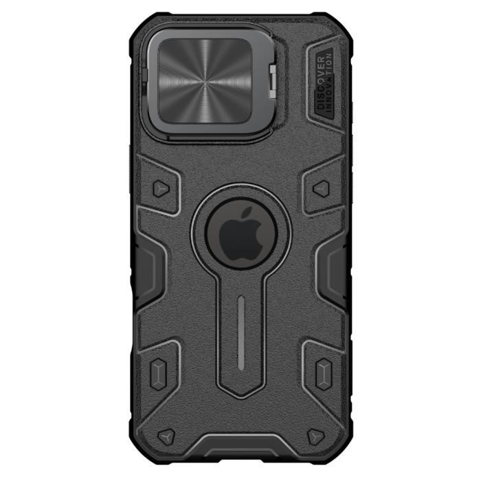 Bild 2, NILLKIN NILLKIN iPhone 16 Pro Max Skal Camshield Armor Svart - Teknikhallen.se