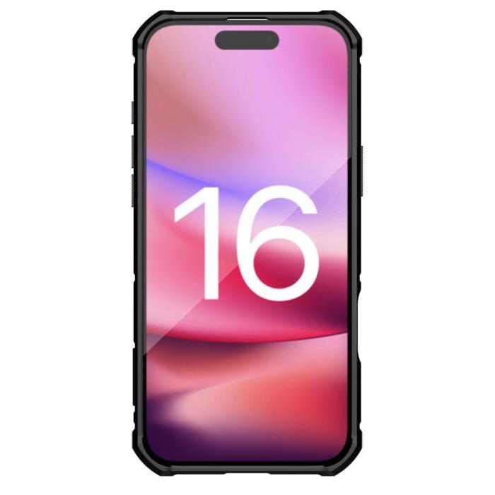 Bild 5, NILLKIN NILLKIN iPhone 16 Pro Max Skal Camshield Armor Svart - Teknikhallen.se