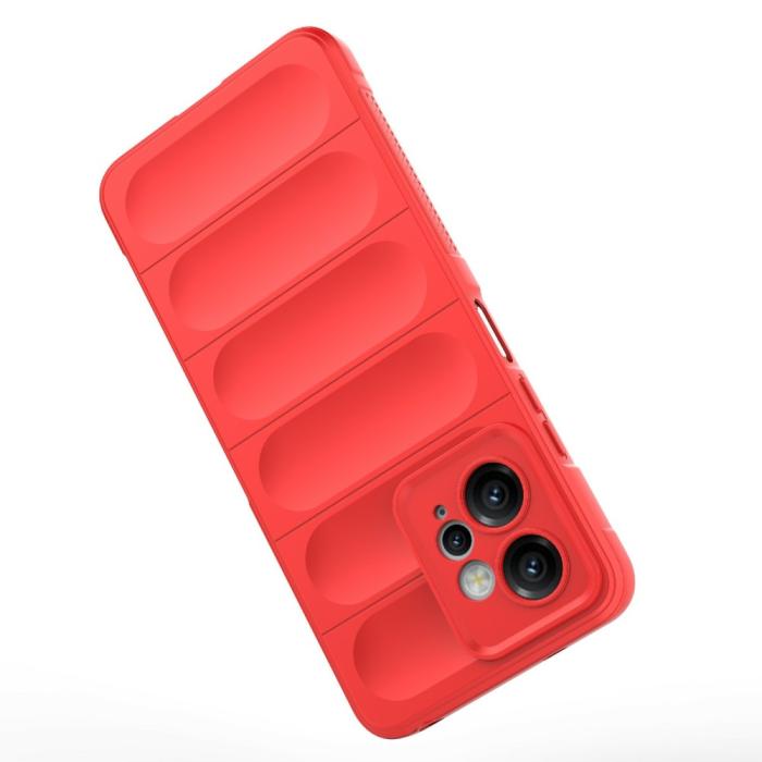 Bild 3,  Xiaomi Redmi Note 12 4G Skal Magic Shield Röd - Teknikhallen.se