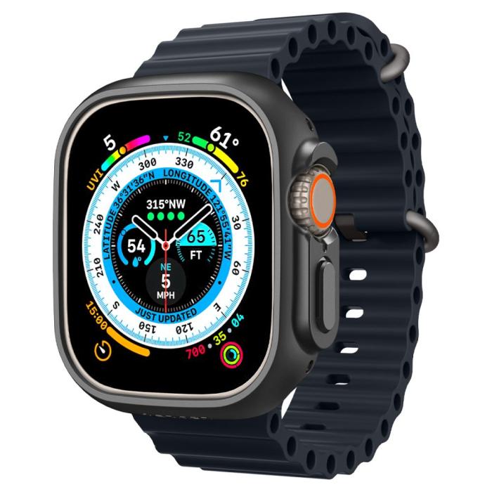 Bild 4, Spigen Spigen Apple Watch Ultra 49 mm Skal Thin Fit Svart - Teknikhallen.se
