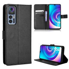  TCL 30+ (2022) Fodral V&auml;vd Textur Svart - Teknikhallen.se