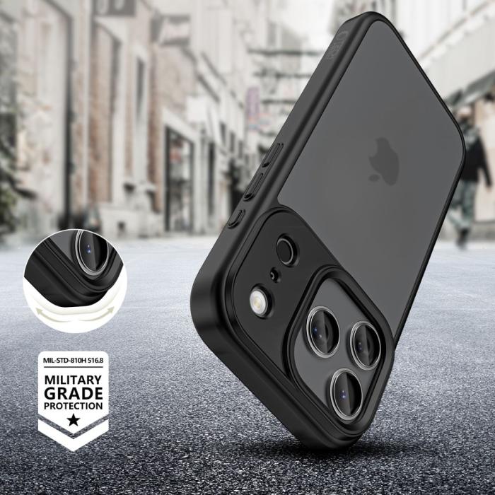 Bild 3, Tech-Protect Tech-Protect iPhone 17 Pro Skal MagMat Svart - Teknikhallen.se