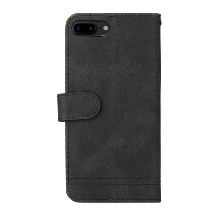 Bild 3,  iPhone 7/8/SE Fodral Skin Touch Svart - Teknikhallen.se