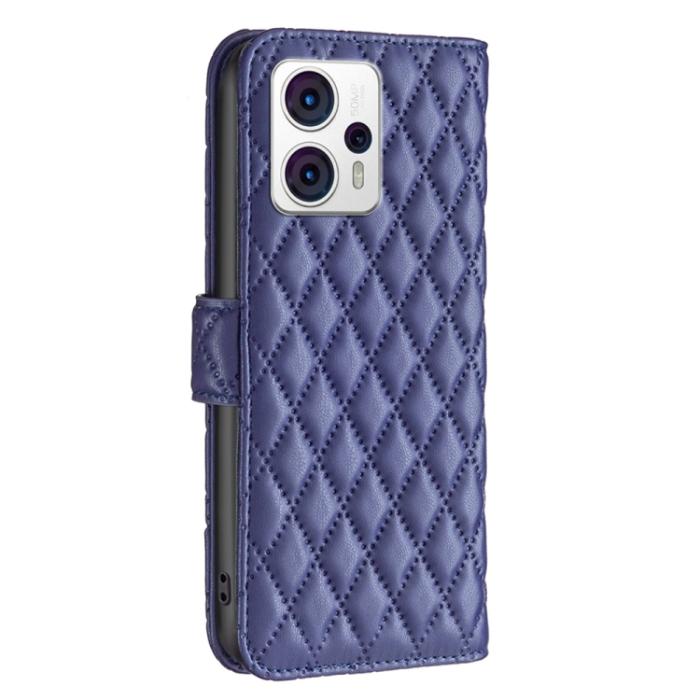 Bild 3,  Motorola Moto G13 / G23 / G53 5G Fodral Diamond Blå - Teknikhallen.se
