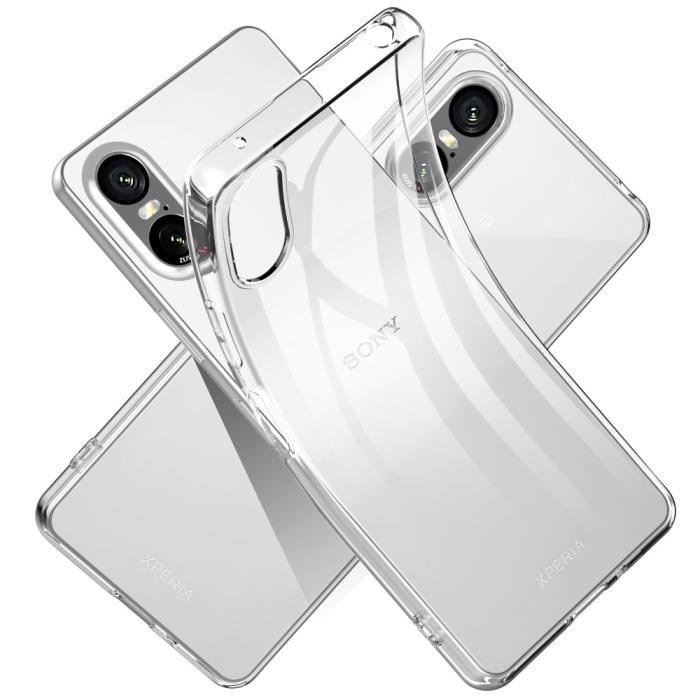 Bild 3,  Sony Xperia 10 VI TPU Skal Transparent - Teknikhallen.se