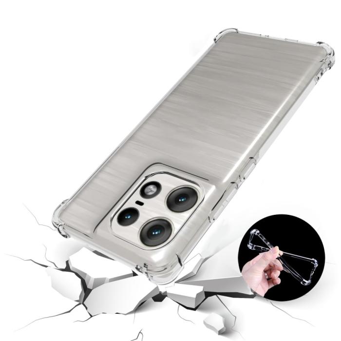 Bild 2,  Motorola Edge 50 Pro 5G TPU Skal Transparent - Teknikhallen.se