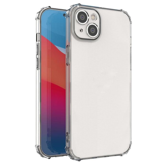 Bild 2,  iPhone 14 Plus Skal TPU Shockproof Transparent - Teknikhallen.se