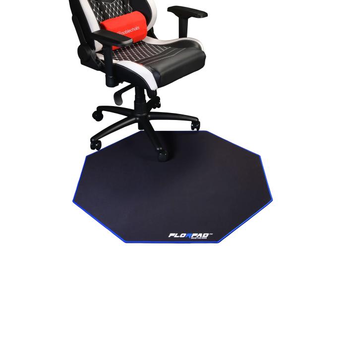 Bild 4, FLORPAD FLORPAD Blue Line Gamingmatta 100x100 cm - Teknikhallen.se