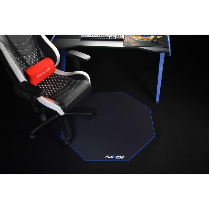 Bild 5, FLORPAD FLORPAD Blue Line Gamingmatta 100x100 cm - Teknikhallen.se